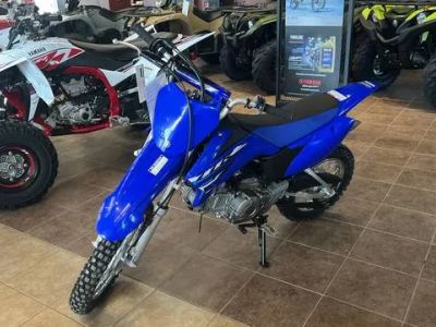 2026 Yamaha TT-R110E — front three-quarter view