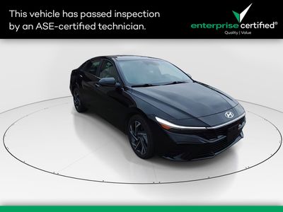 2024 Hyundai Elantra Limited IVT — front three-quarter view