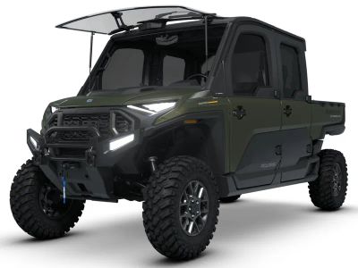 2026 Polaris Ranger Crew XD 1500 NorthStar Mountaineer Edition — rear three-quarter view