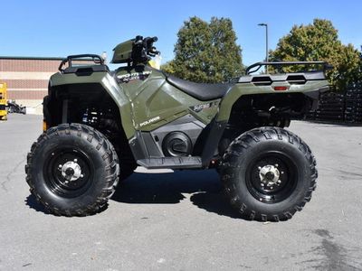 2026 Polaris Sportsman 450 H.O. EPS — engine compartment view