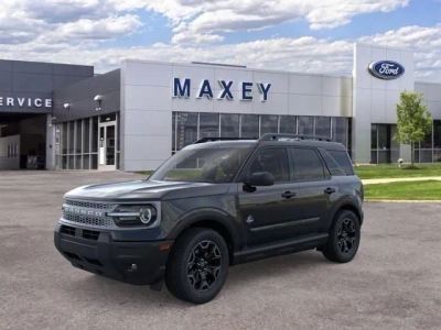 2026 Ford Bronco Sport Outer Banks® in Shadow Black — front three-quarter view