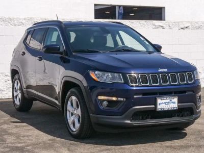 2021 Jeep Compass — rear three-quarter view