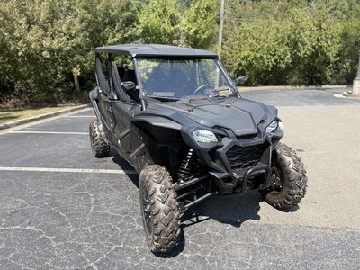 2025 Honda Talon 1000X-4 in BLACK — front three-quarter view