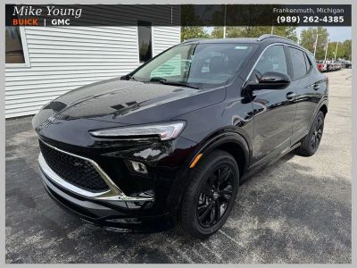 2026 Buick Encore GX Sport Touring in Ebony Twilight Metallic — front three-quarter view