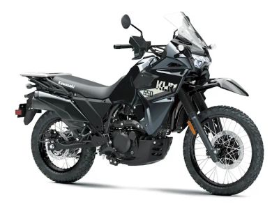 2026 Kawasaki KLR®650 S ABS — front three-quarter view