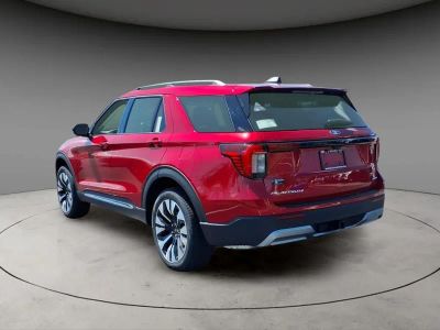 2026 Ford Explorer — rear three-quarter view