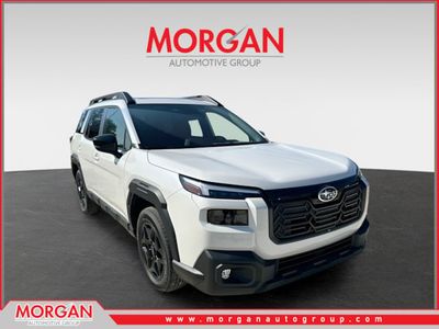 2026 Subaru Outback Limited in White — front three-quarter view