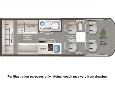 2024 Thor Motor Coach TRANQUILITY — photo 27 view