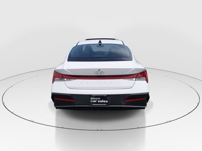 2025 Hyundai Elantra — engine compartment view