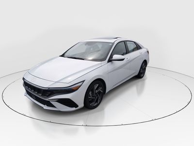 2025 Hyundai Elantra — rear three-quarter view