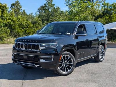 2024 Jeep Wagoneer Series III in Black — front three-quarter view