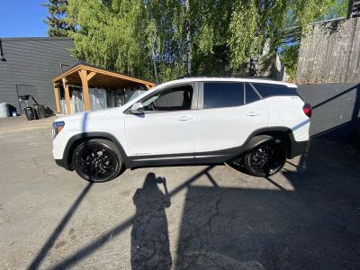 2022 GMC Terrain — rear three-quarter view