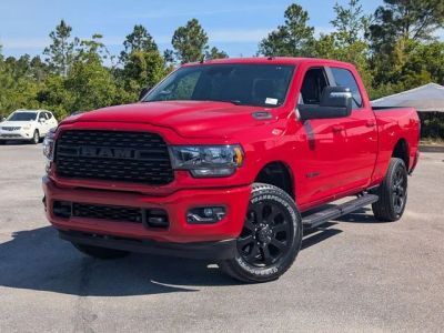 2024 Ram 2500 Big Horn in Red — front three-quarter view