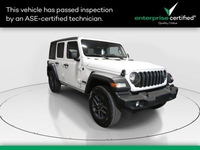 2024 Jeep Wrangler Sport S 4 Door 4x4 — front three-quarter view