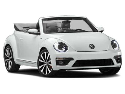 2015 Volkswagen Beetle Convertible 2.0T R-Line in Blue — front three-quarter view