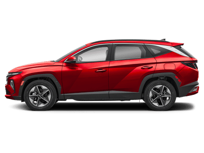 2026 Hyundai Tucson — rear three-quarter view