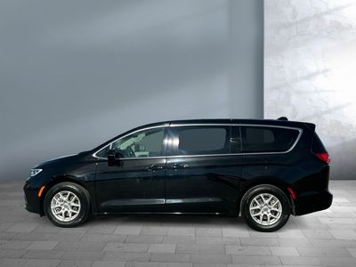 2024 Chrysler Pacifica — rear three-quarter view