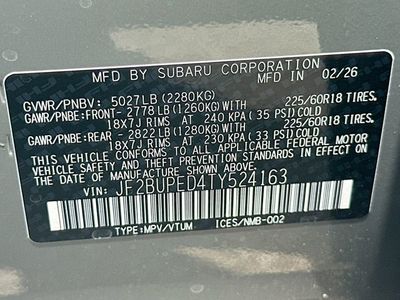 2026 Subaru Outback — photo 32 view