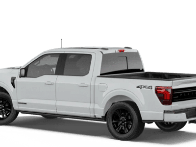 2026 Ford F-150 — rear three-quarter view
