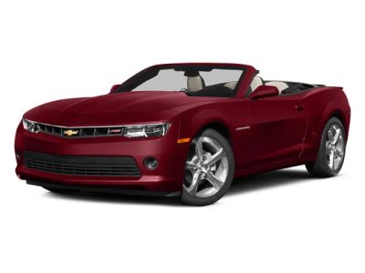 2014 Chevrolet Camaro LT in Black — front three-quarter view