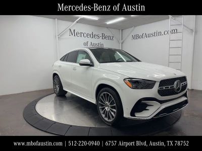 2026 Mercedes-Benz GLE 450 in White — front three-quarter view