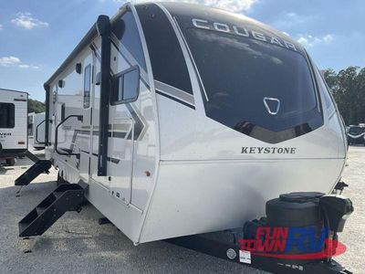2026 Keystone RV Cougar Half-Ton — rear three-quarter view