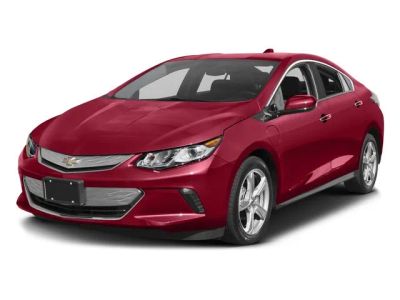 2017 Chevrolet Volt LT in Siren Red Tintcoat — front three-quarter view
