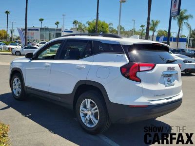 2022 GMC Terrain — rear three-quarter view
