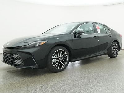 2026 Camry XLE — rear three-quarter view