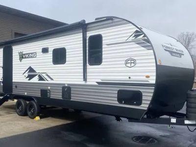 2025 Forest River Viking 6K Series 25RB — front three-quarter view