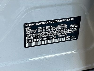 2026 BMW X3 — photo 27 view