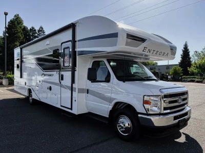 2027 Entegra ODYSSEY — front three-quarter view