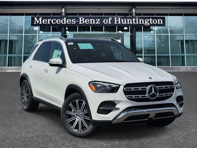 2026 Mercedes-Benz GLE 350 in Polar White — front three-quarter view