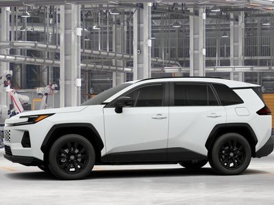 2026 Toyota RAV4 — rear three-quarter view
