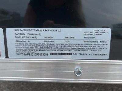 2023 PACE CARGO DELUXE 6X12 — detail view