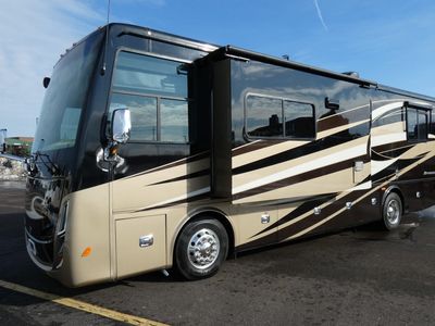 2017 Tiffin Allegro Breeze — side profile view