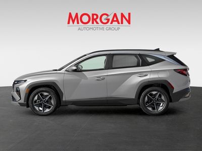2026 Hyundai TUCSON — rear three-quarter view