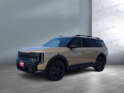2027 Kia Telluride Hybrid — front three-quarter view