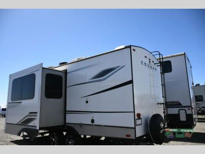2023 Keystone RV Cougar — rear three-quarter view
