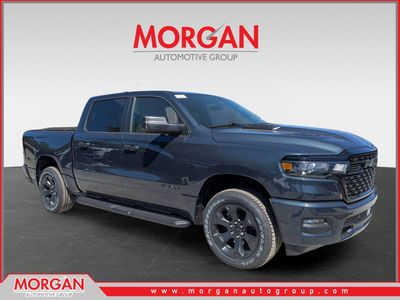 2026 Ram 1500 Express in Blue — front three-quarter view