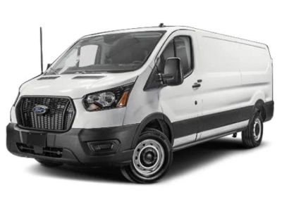 2025 Ford Transit Cargo Van Base in White — front three-quarter view