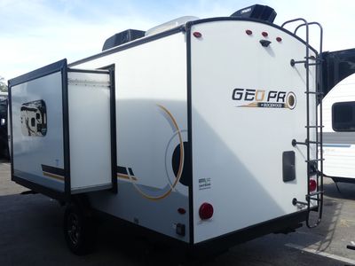 2022 Forest River Rockwood Geo Pro — rear three-quarter view