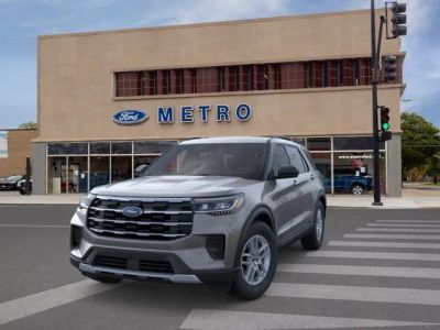 2026 Ford Explorer — rear three-quarter view
