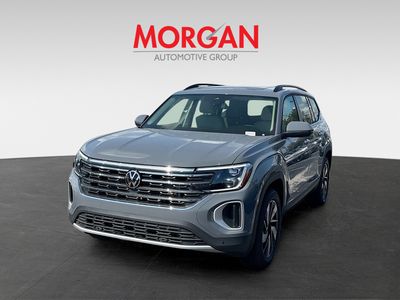 2026 Volkswagen Atlas — rear three-quarter view