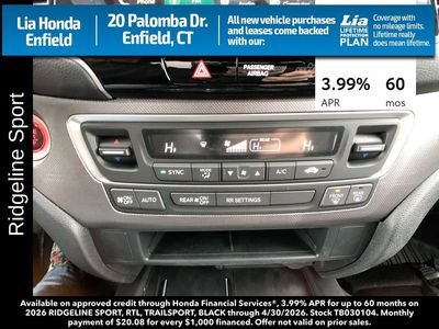2026 Honda Ridgeline Sport - Photo 20