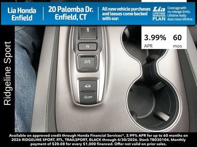 2026 Honda Ridgeline Sport - Photo 21