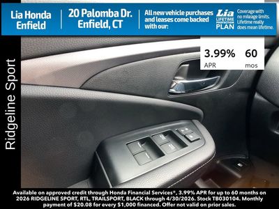 2026 Honda Ridgeline Sport - Photo 15