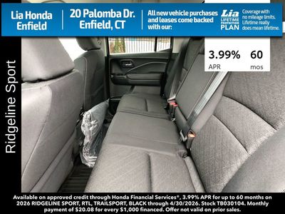 2026 Honda Ridgeline Sport - Photo 23