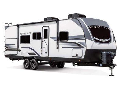 2027 Venture RV SportTrek — front three-quarter view