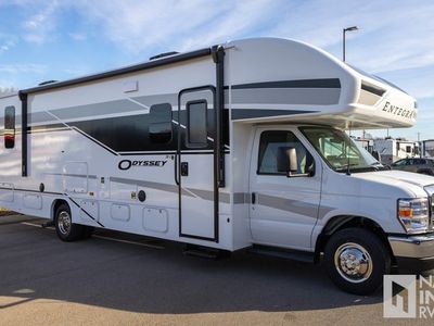 2026 Entegra Odyssey — front three-quarter view